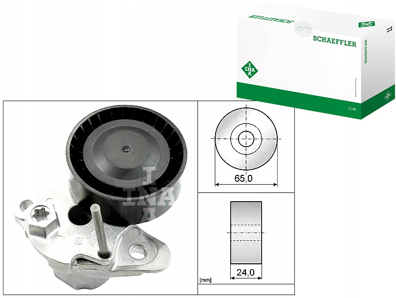 NAPINACZ PASKA KLINOWEGO WIELOROWKOWEGO [INA]