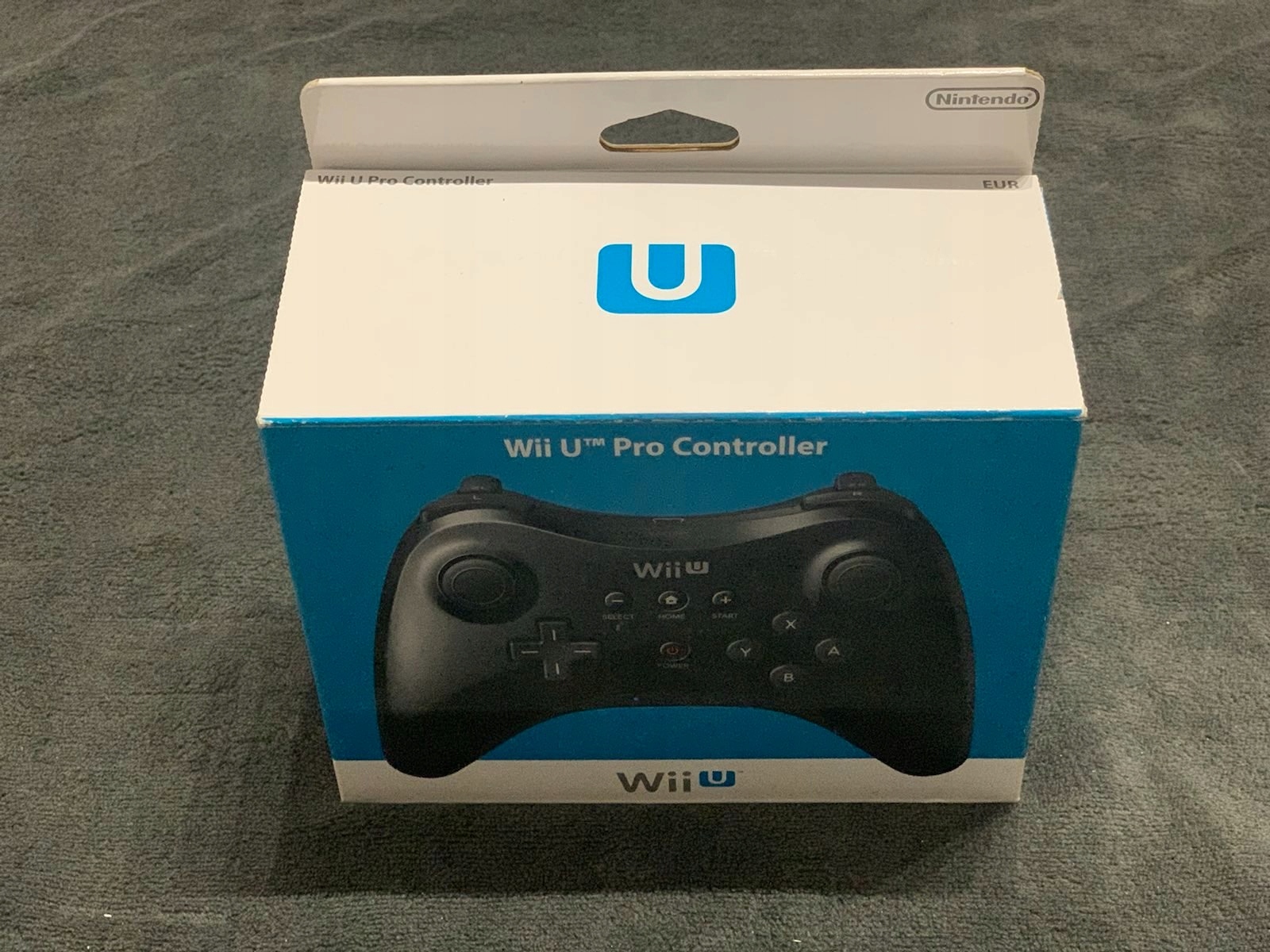 Kontroler Nintendo Wii U Pro czarny