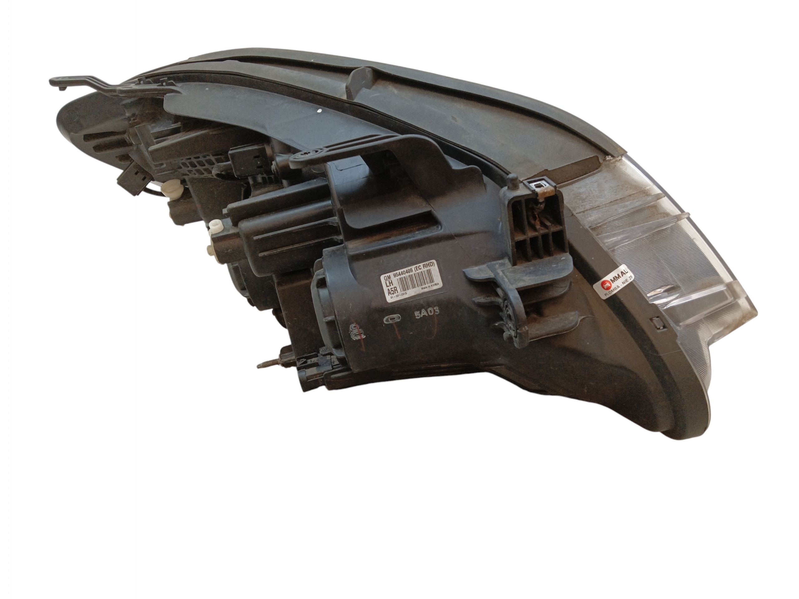 light REFLEKTOR left front OPEL MOKKA A (2012-2016) 95440409 UK ANGLIK