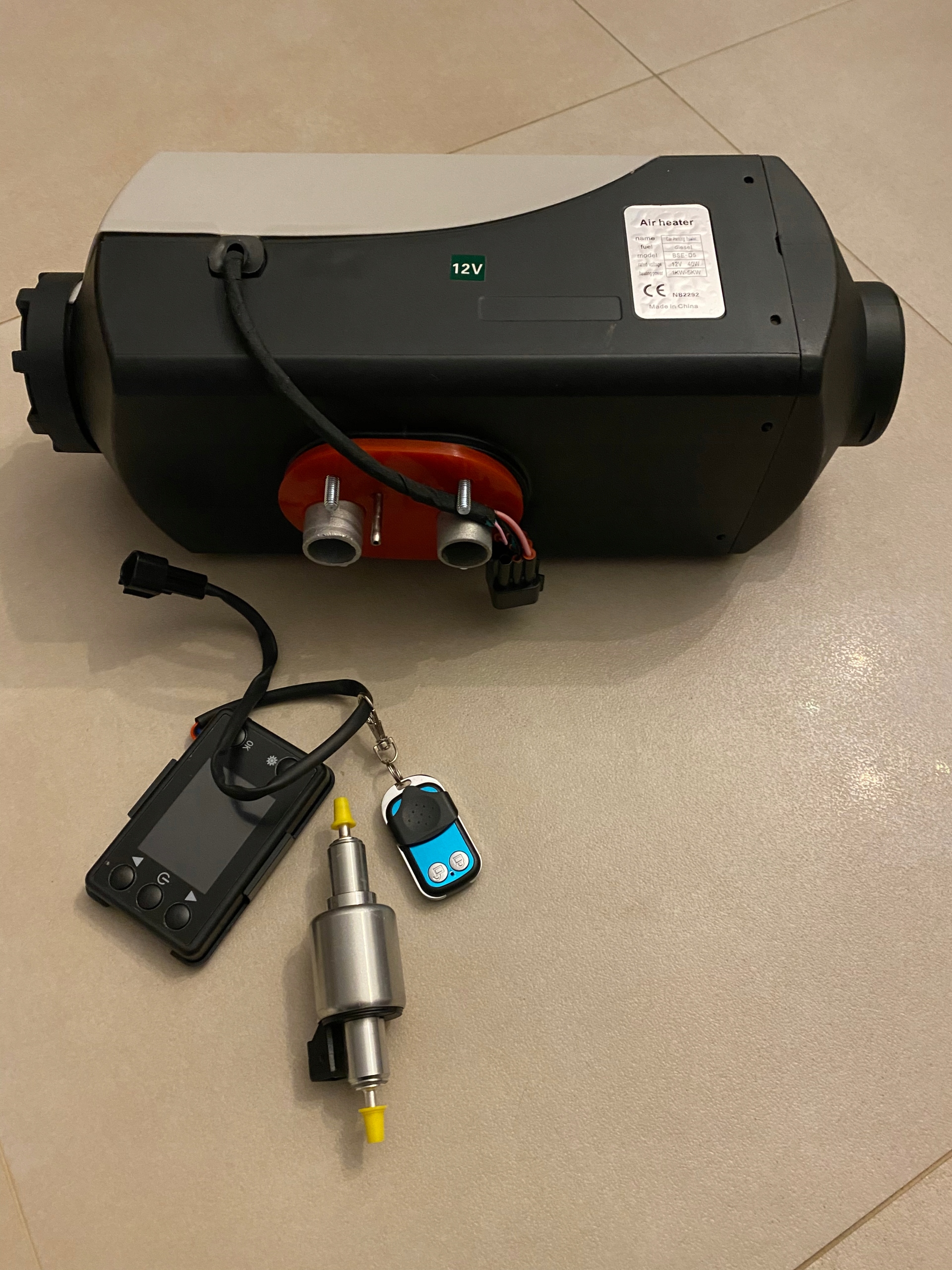 Webasto Samochodowe 1Kw-5Kw 12V 40W Producent części Inny