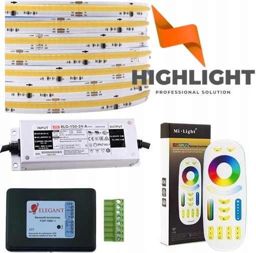 15m Chodbová súprava tečúce svetlo Cob Cct