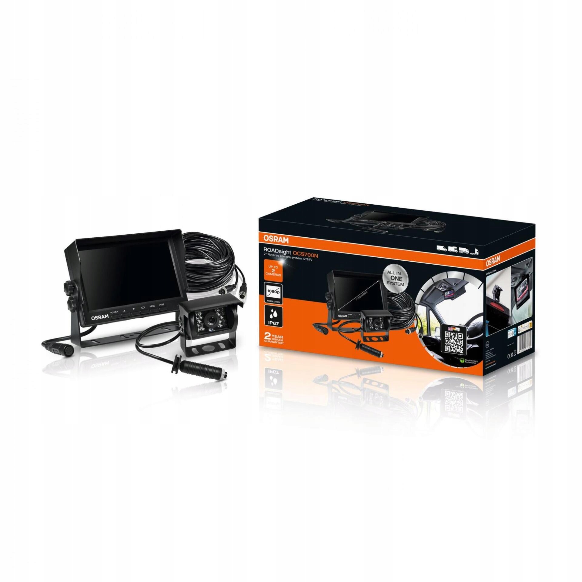 Osram ROADsight 7 palcov systém zadnej kamery OCS700N