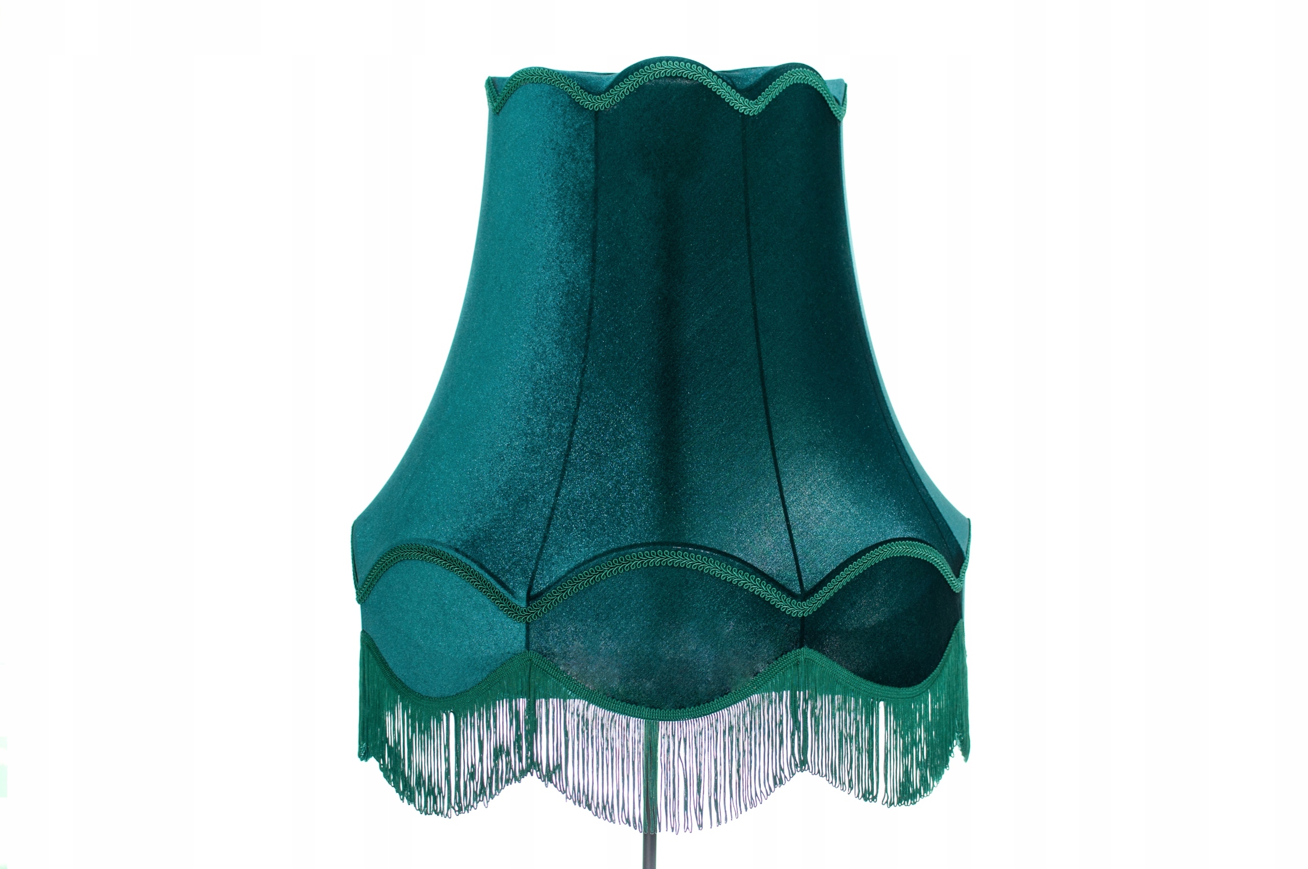 Abażur 20x40x35 Wrocławski Welur Zielony Premium