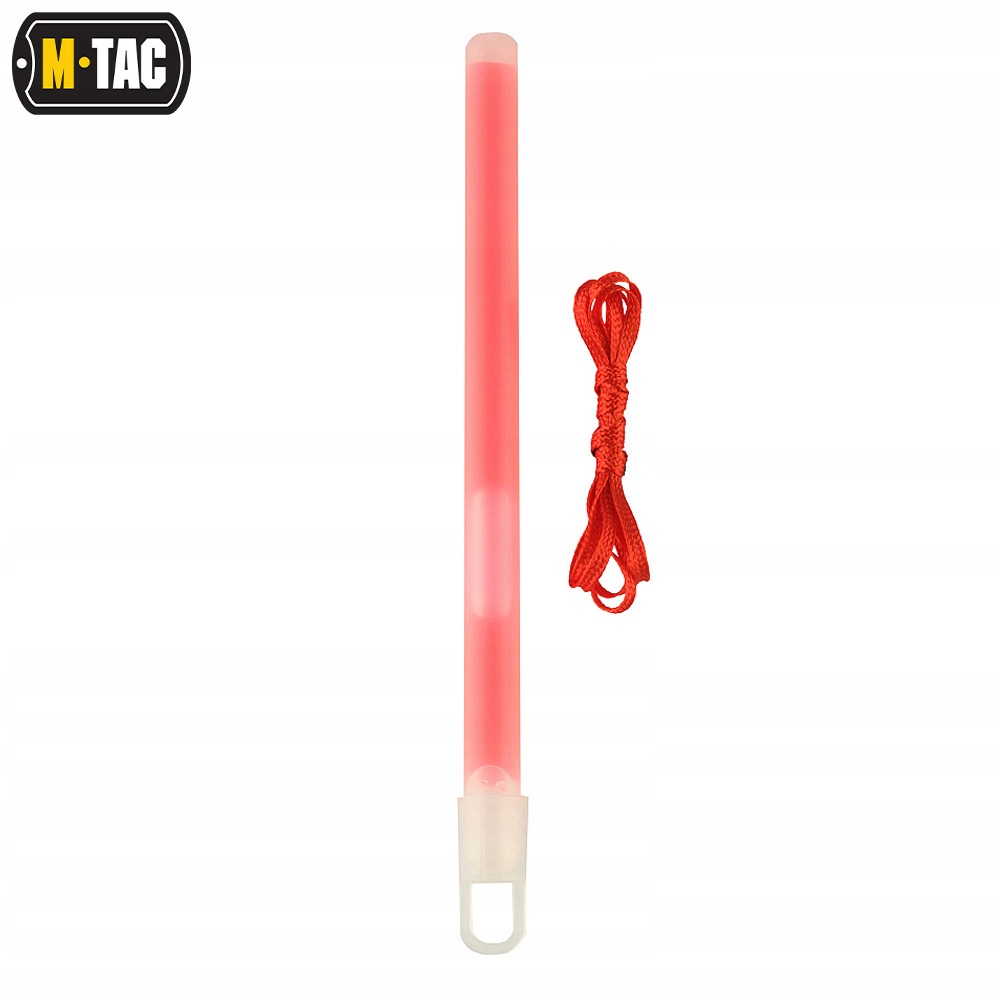 ŚWIATŁO CHEMICZNE ZIMNE 24h / 15cm M-TAC LIGHTSTICK ŚWIETLIK Czerwone Kod producenta M-TAC