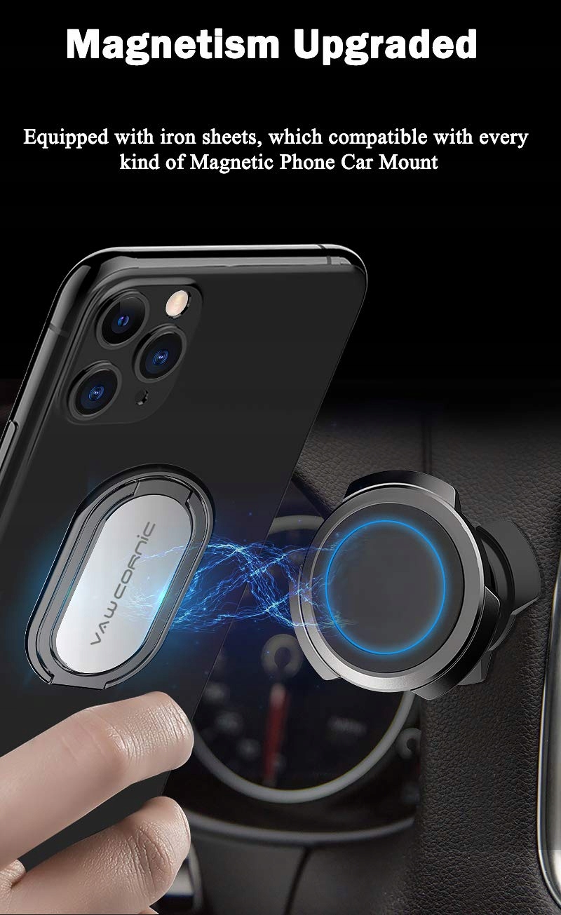 VAWCORNIC Uniwersalny Obracany Uchwyt Na Telefon iPhone iPad Samsung — miniatura 5