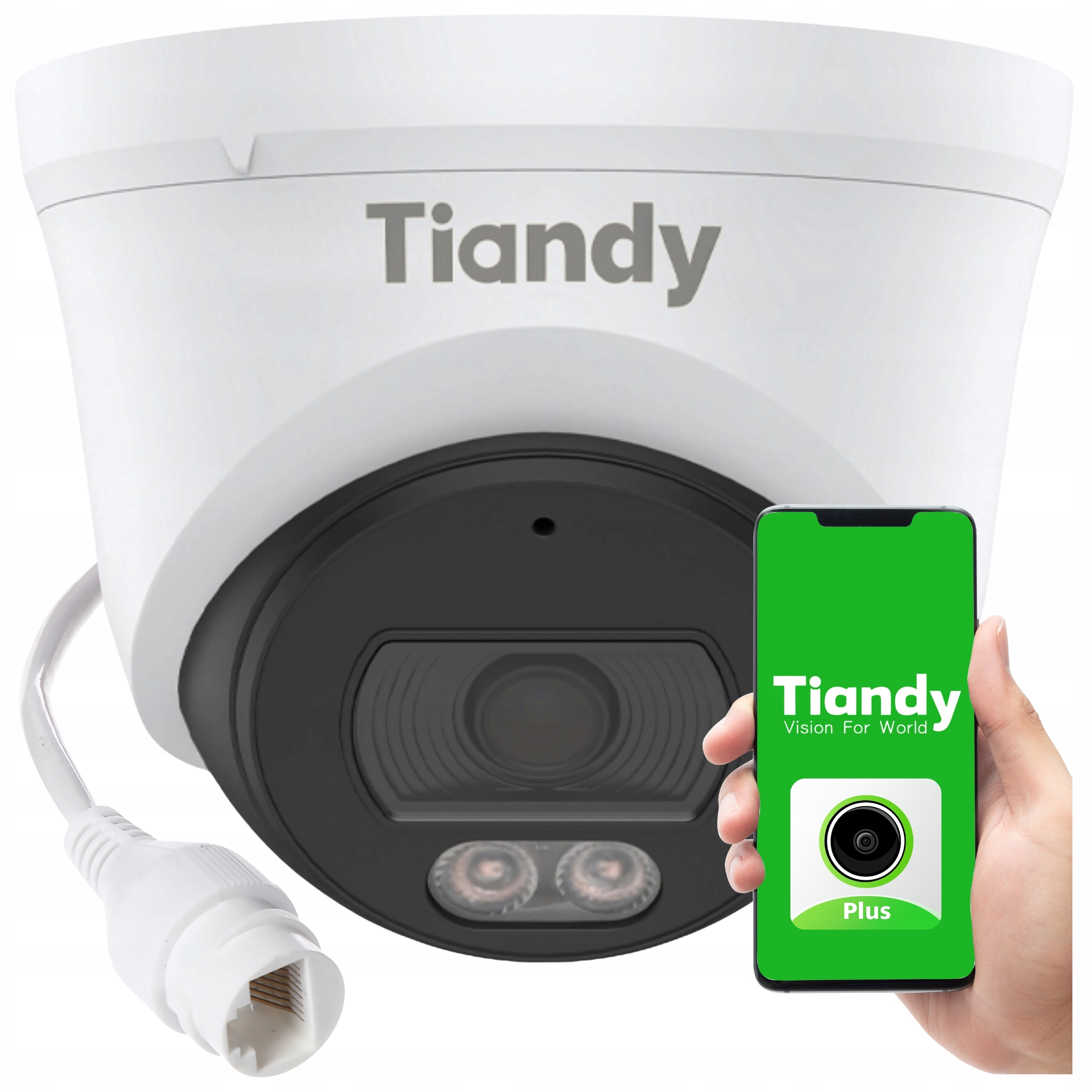 Ip kamera TC-C36XN 2ENA-28 6Mpx PoE Ir Led IP67 Detekce pohybu Aplikace