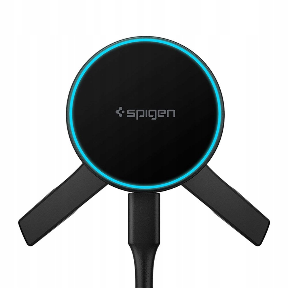 Spigen Essential MagSafe Wireless Car Charger Qi2 15W Black ACP10513