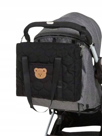 SHEIN TORBA CZARNA ORGANIZER DO WÓZKA 1JC