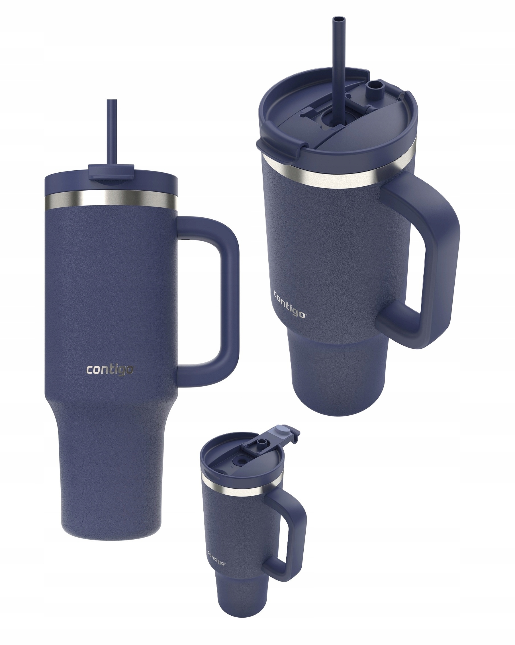 Kubek termiczny ze słomką Contigo Streeterville Tumbler 1200 ml Indigo