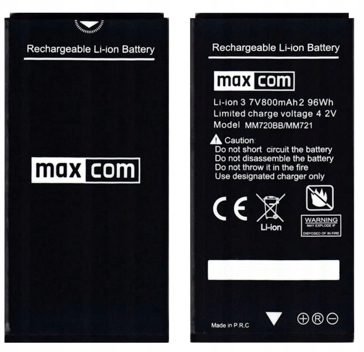 

Nowa bateria do telefonu Maxcom MM721 MM720