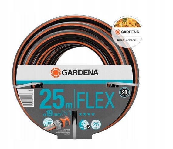 Záhradná hadica Gardena ComfortFlex 3/4" 25M 18053 na zavlažovanie a zavlažovanie