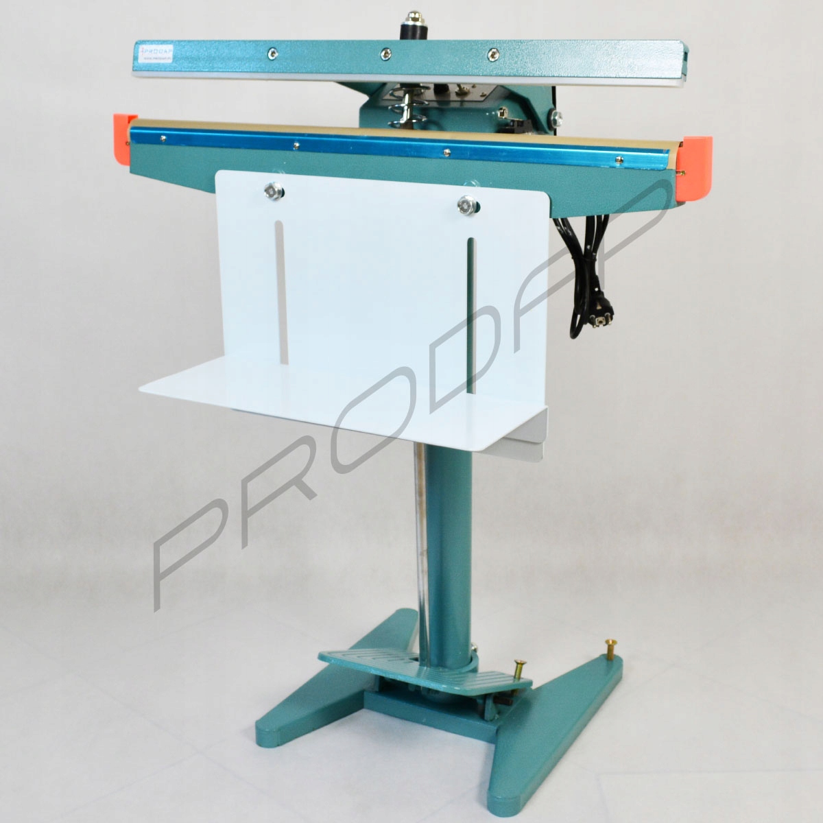 ZGRZEWARKA NOŻNA DO WORKÓW FOLII DOYPACK FLAT BOTTOM PFS450 PRODAP Model 450-8