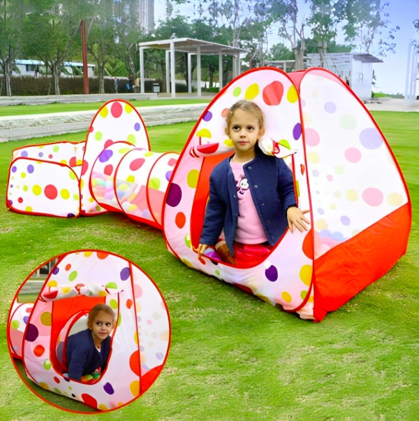 NAMIOT DUŻY 3W1 DLA DZIECI TUNEL SUCHY BASEN IGLO DOMEK KOSZ DZIECIĘCY Wiek dziecka 12 m +