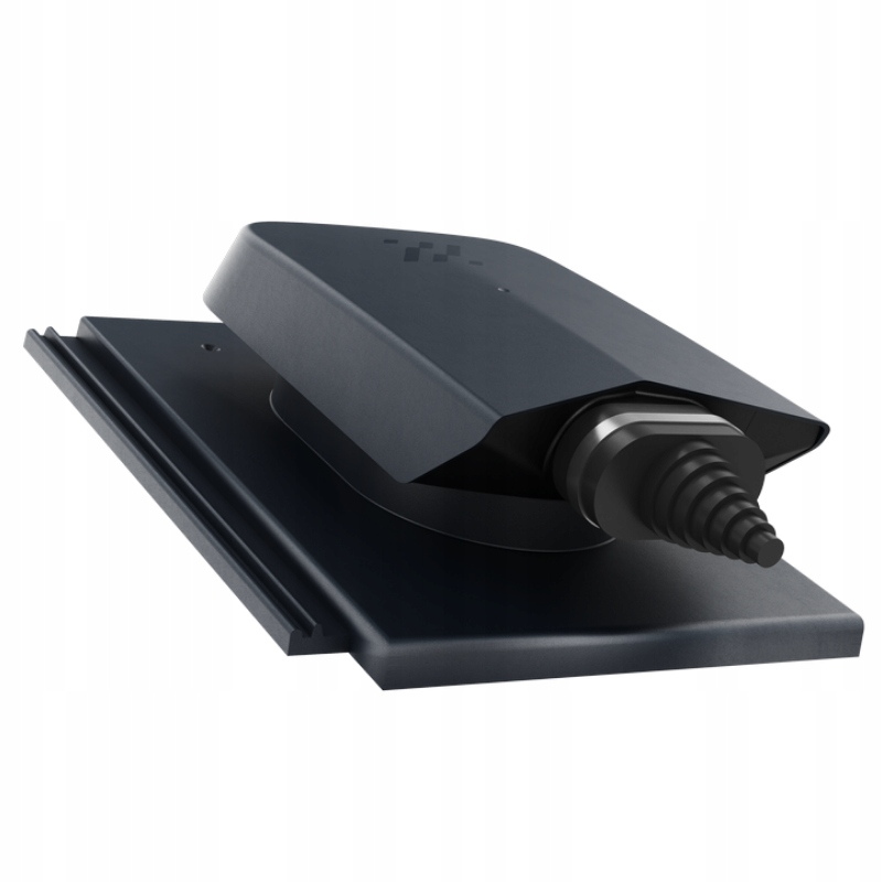 Solární střešní průchod solárních kabelů Creaton Kapstadt Duratop Grafit