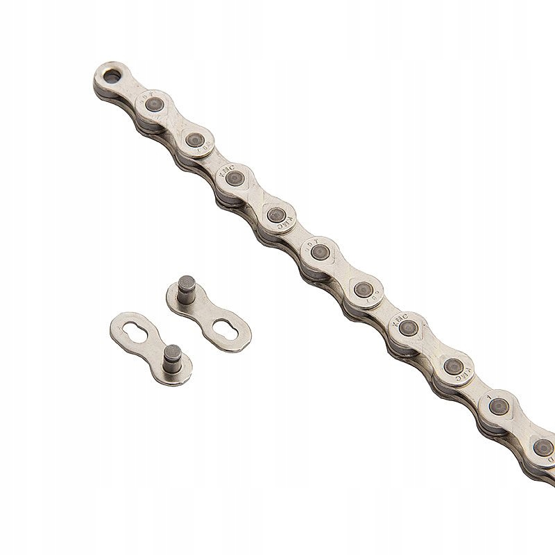 Łańcuch rowerowy E-Bike KMC E9 9-rz srebrny 116 ogniw + Spinka