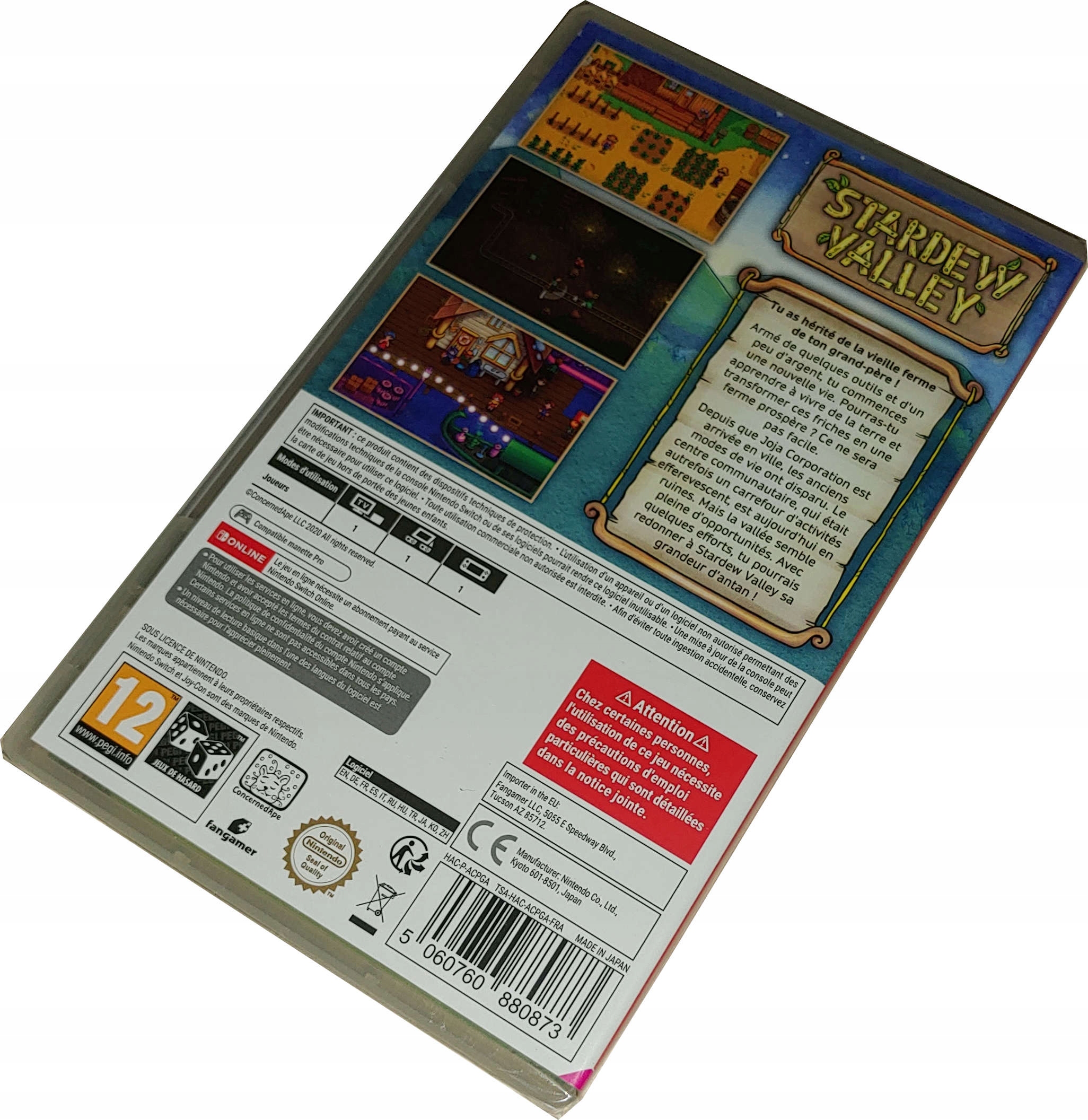 STARDEW VALLEY / SWITCH / NOWA / ANG / KARTDRIDŻ Stan opakowania oryginalne
