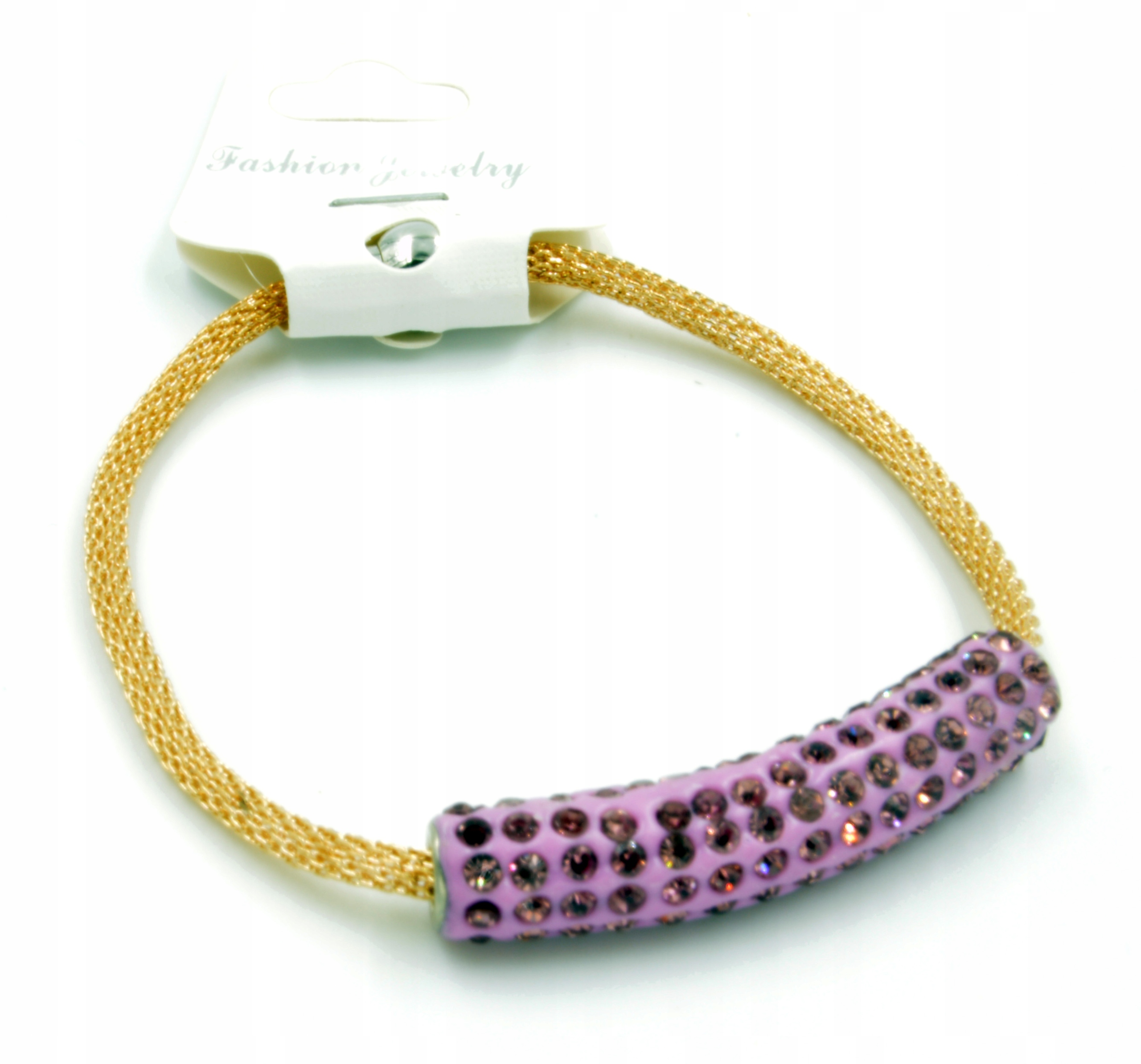 

Bransoletka Na Rękę Złota Z Kryształkami MIX Kolor