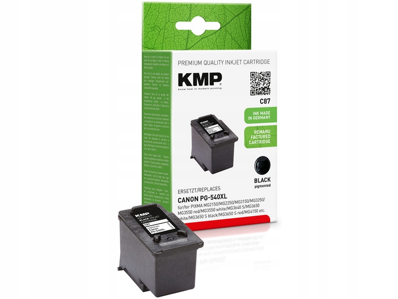 

Tusz Kmp do Canon PG-540 XL Czarny 21 ml 1516,4001