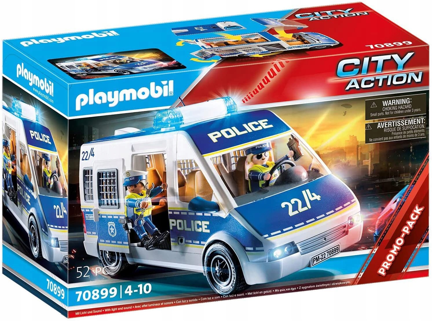 

Playmobil Transporter Policyjny Światła I Dźwięk P