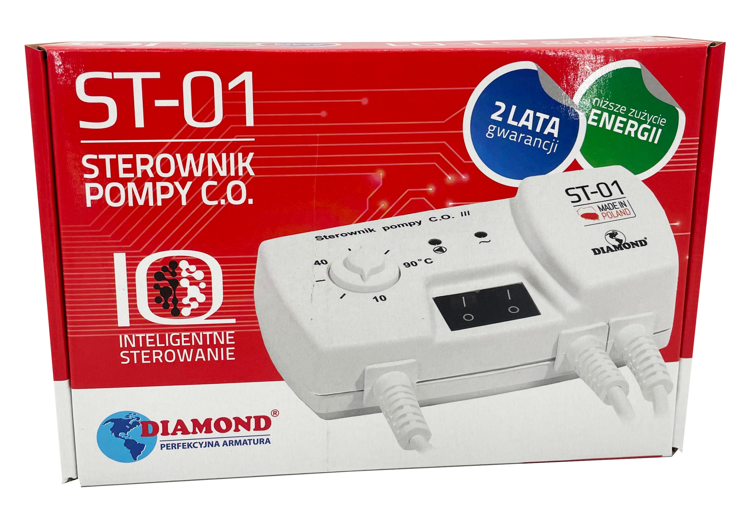 STEROWNIK POMPY REGULATOR PIECA KOTŁA CO ST-01 EAN (GTIN) 5907547668210