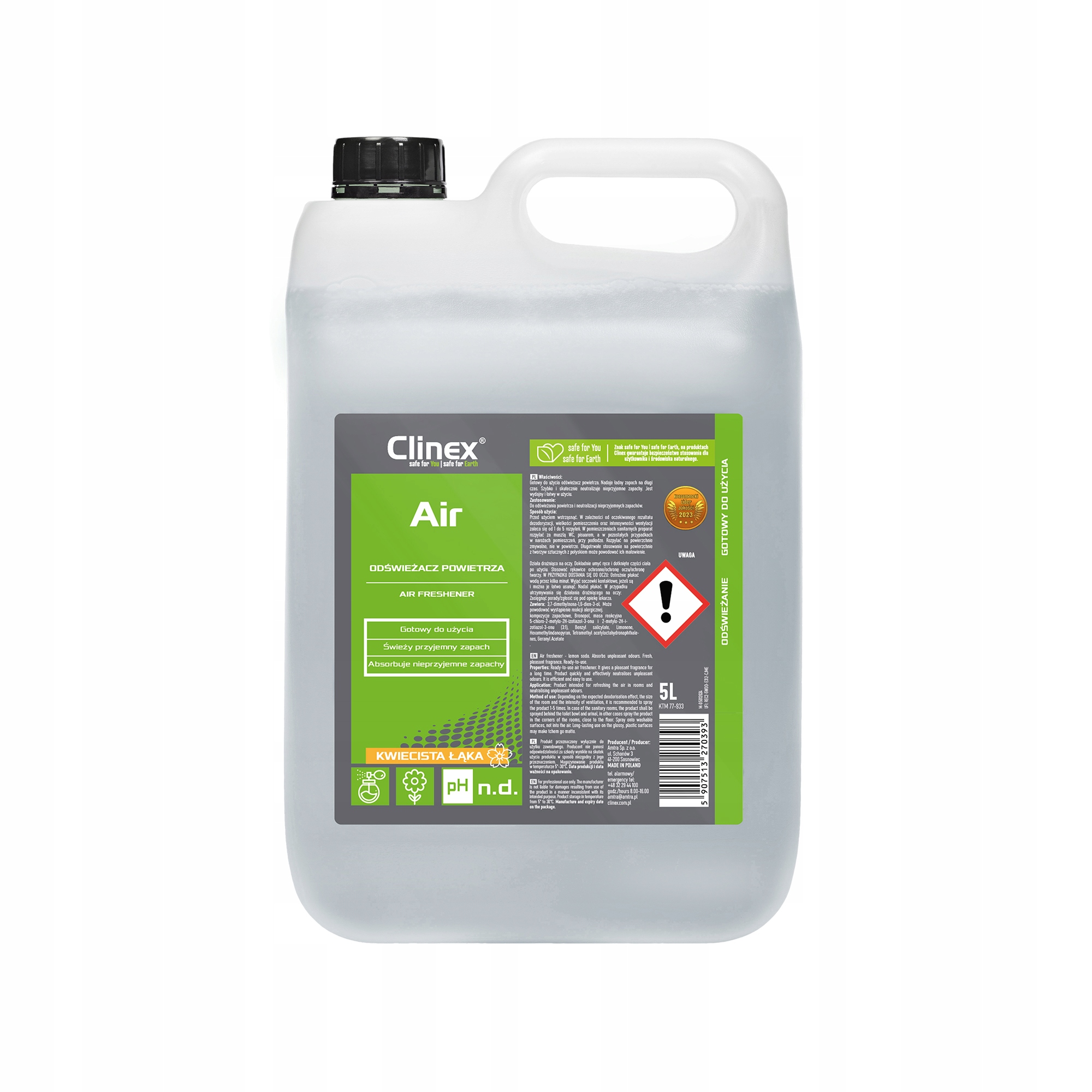 Levně Amtra Clinex Air Květnatá Louka 5 L Osvěžovač Vzduchu