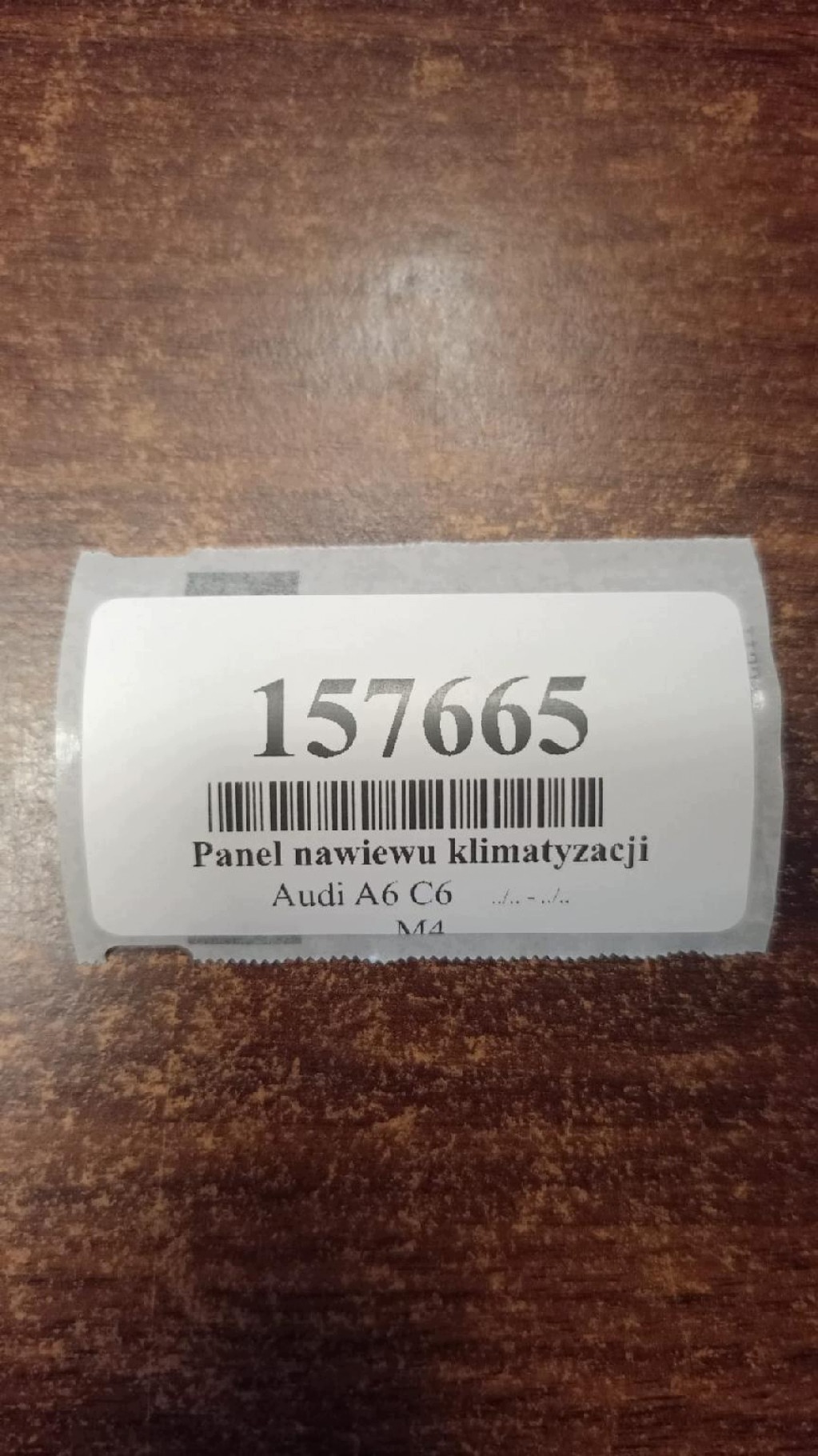 AUDI A6 C6 PANEL klími klimatizaci 4F1820043H