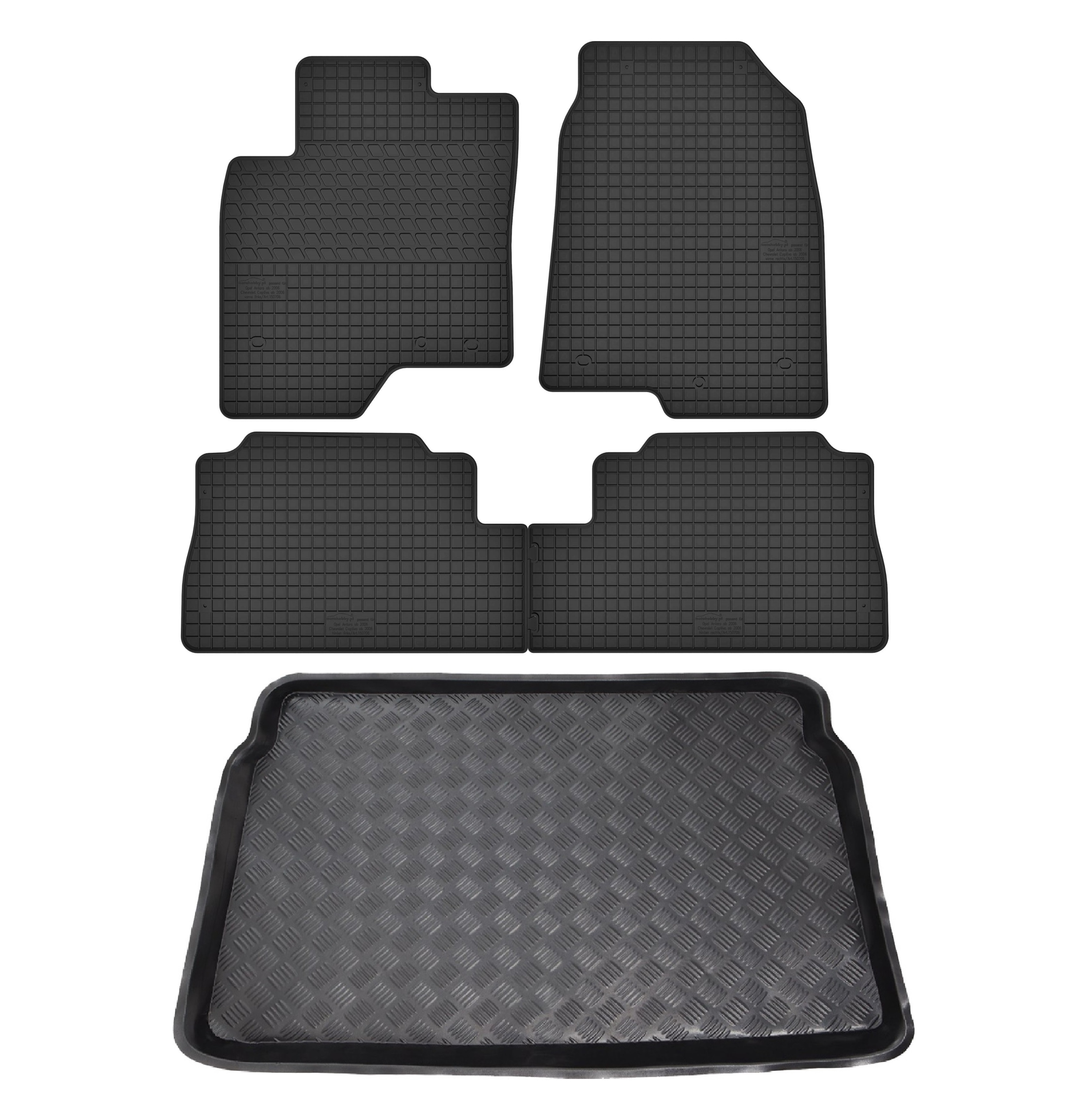 Koberce nosič pro: Chevrolet Captiva 2006-2011 Suv