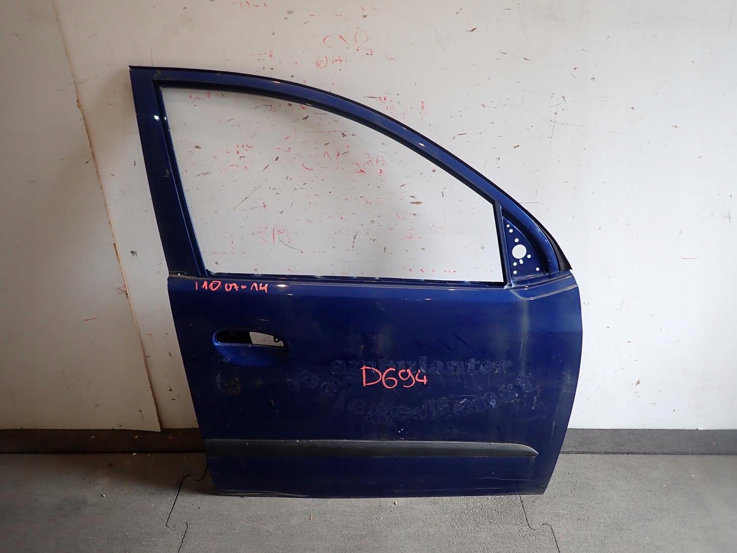 door front front right HYUNDAI I10 2007-2014