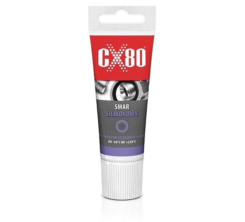 

CX80 Smar silikonowy 40 g Nsf