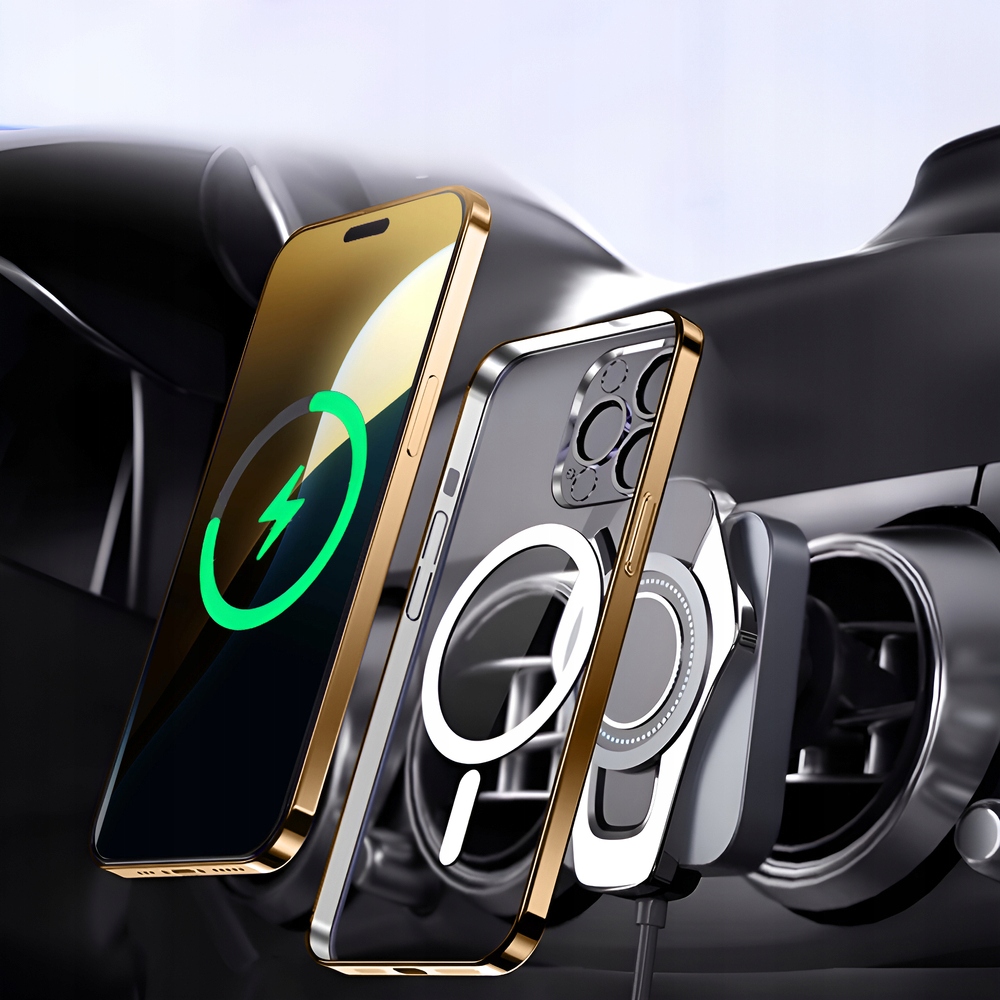 ETUI CASE DO IPHONE 16 PRO DO MAGSAFE OCHRONA APARATU + SZKŁO HARTOWANE 9H Typ plecki