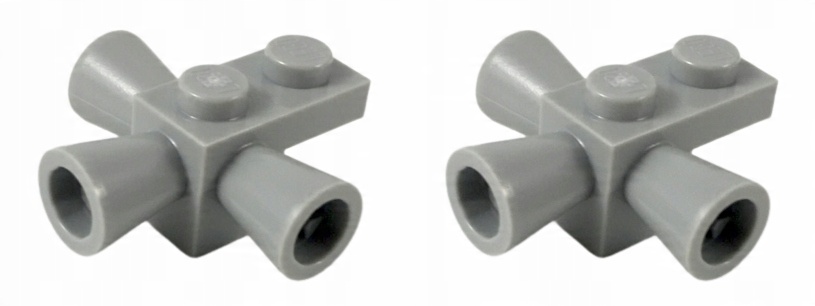 

Lego 3963 Głośniki Megafon szare jasne (2g) 2 szt.
