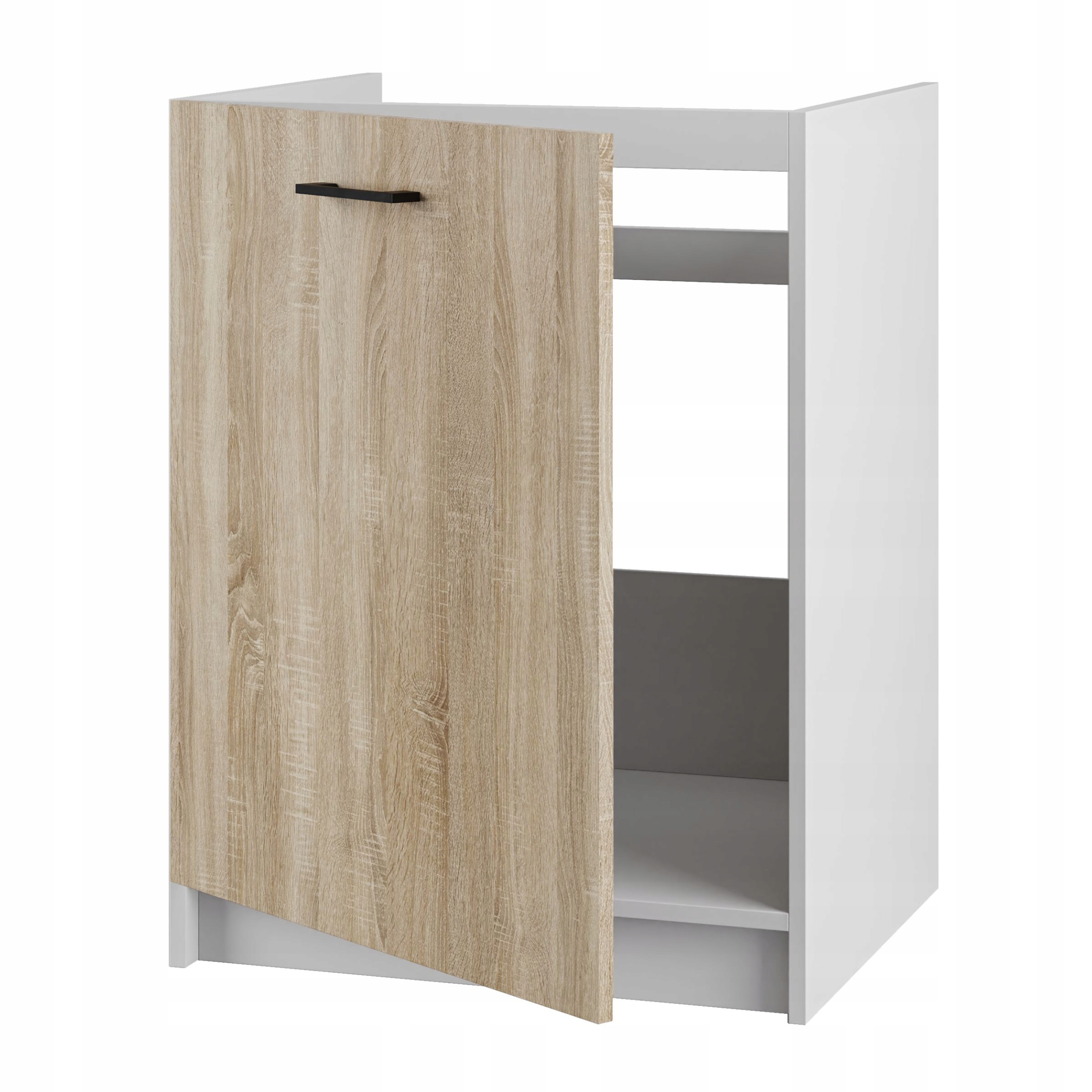 Stojaca kuchynská skrinka Dolný dub Sonoma pre zostavy pod umývadlo 60 CM