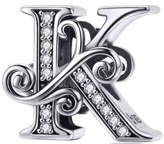 

Charms Święta Literka K Srebro 925
