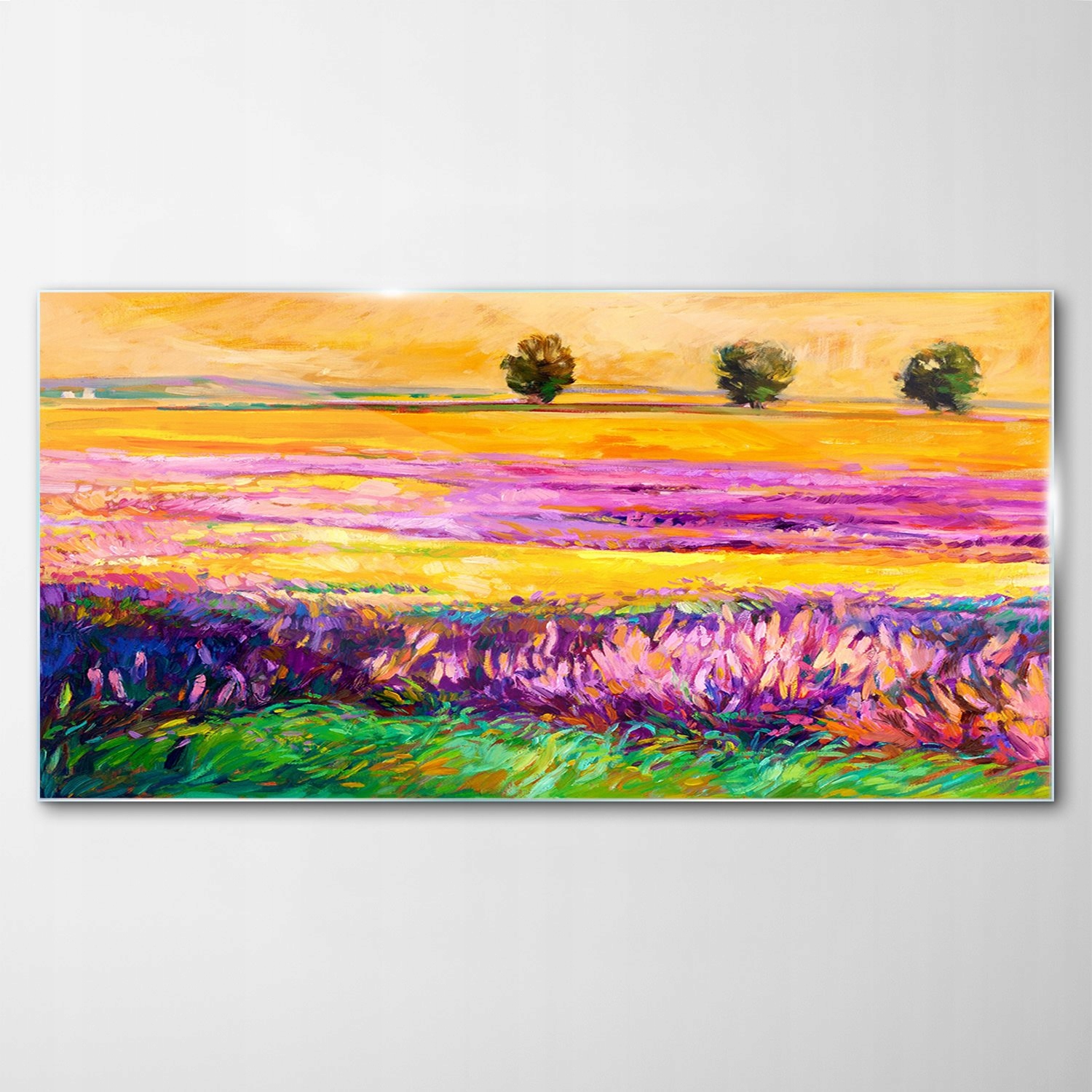 

Obraz Szklany Dekor Łąka Kwiaty Krajobraz 120x60