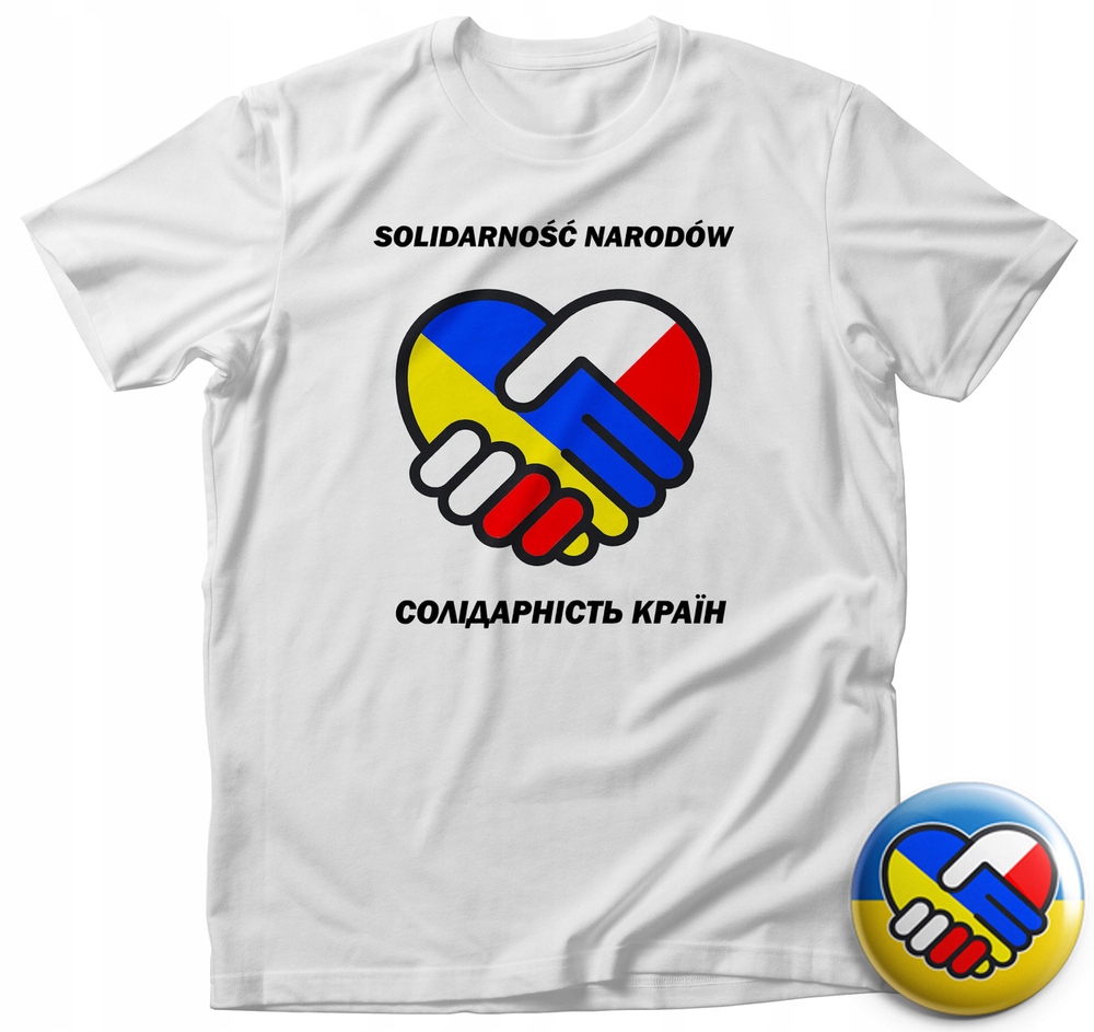 

Koszulka Solidarni Z Ukrainą Solidarność Narodów