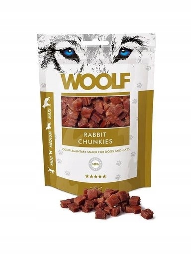 5 x Woolf Chunkies Rabbit 100 g