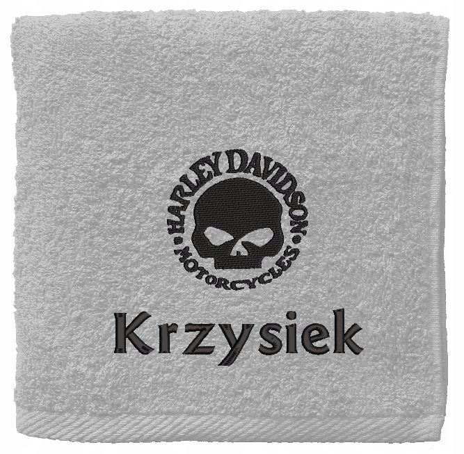 

Harley-davidson ręcznik z imieniem 70x140