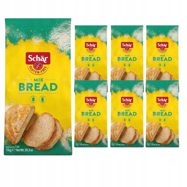 Schär 6x Bread Mix bezglutenowa mieszanka do chleba