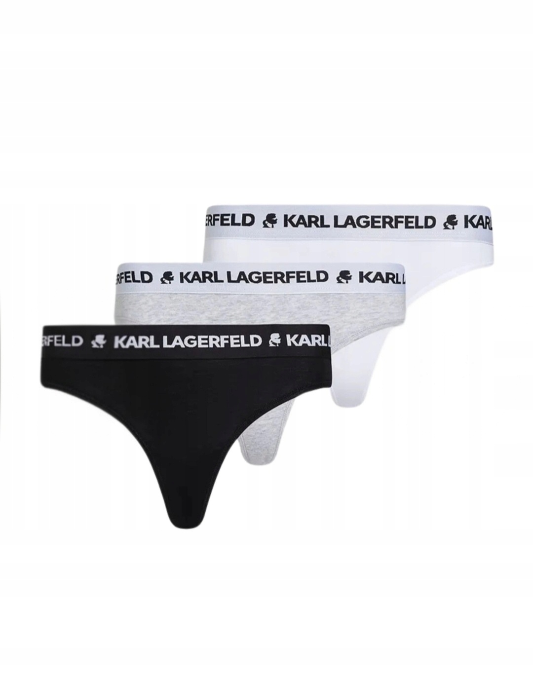 Karl Lagerfeld Tanga Kalhotky Set 3 Pack XL