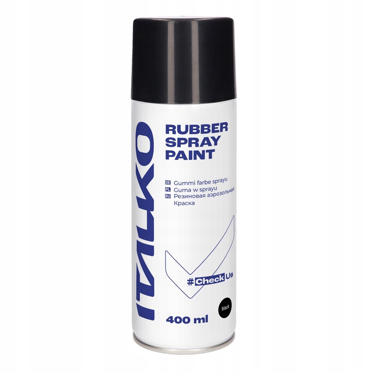 Powłoka gumowa Italko spray czarny połysk 400 ml