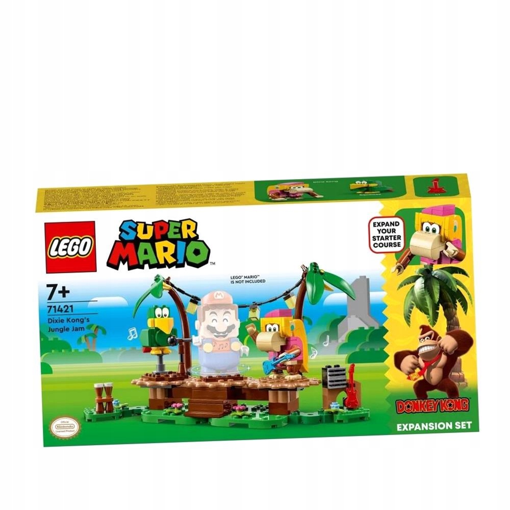 Lego Mario 71421 Džunglový Dixie Koncert...
