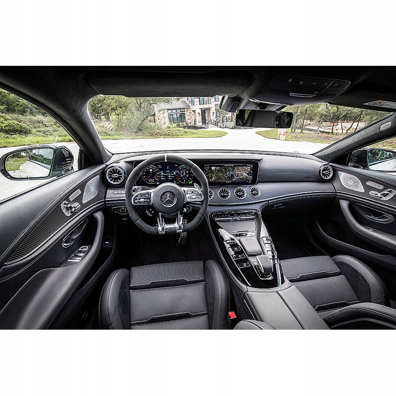 Ochranná fólia Ppf na interiér – Mercedes Amg Gt – Priehľadná ochrana interiéru