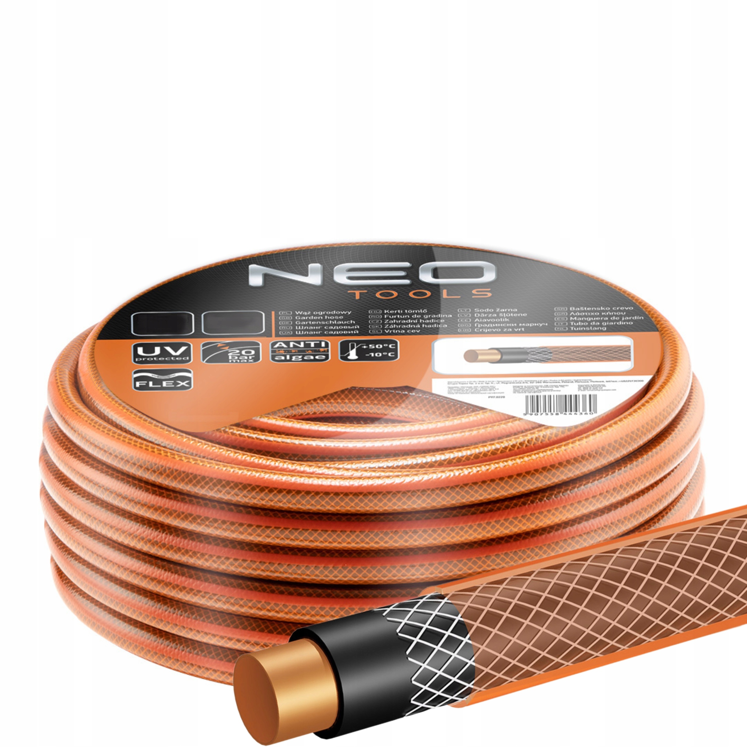 

Neo Wąż Ogrodowy 4-WARSTWOWY 20 Bar 3/4'' 30M