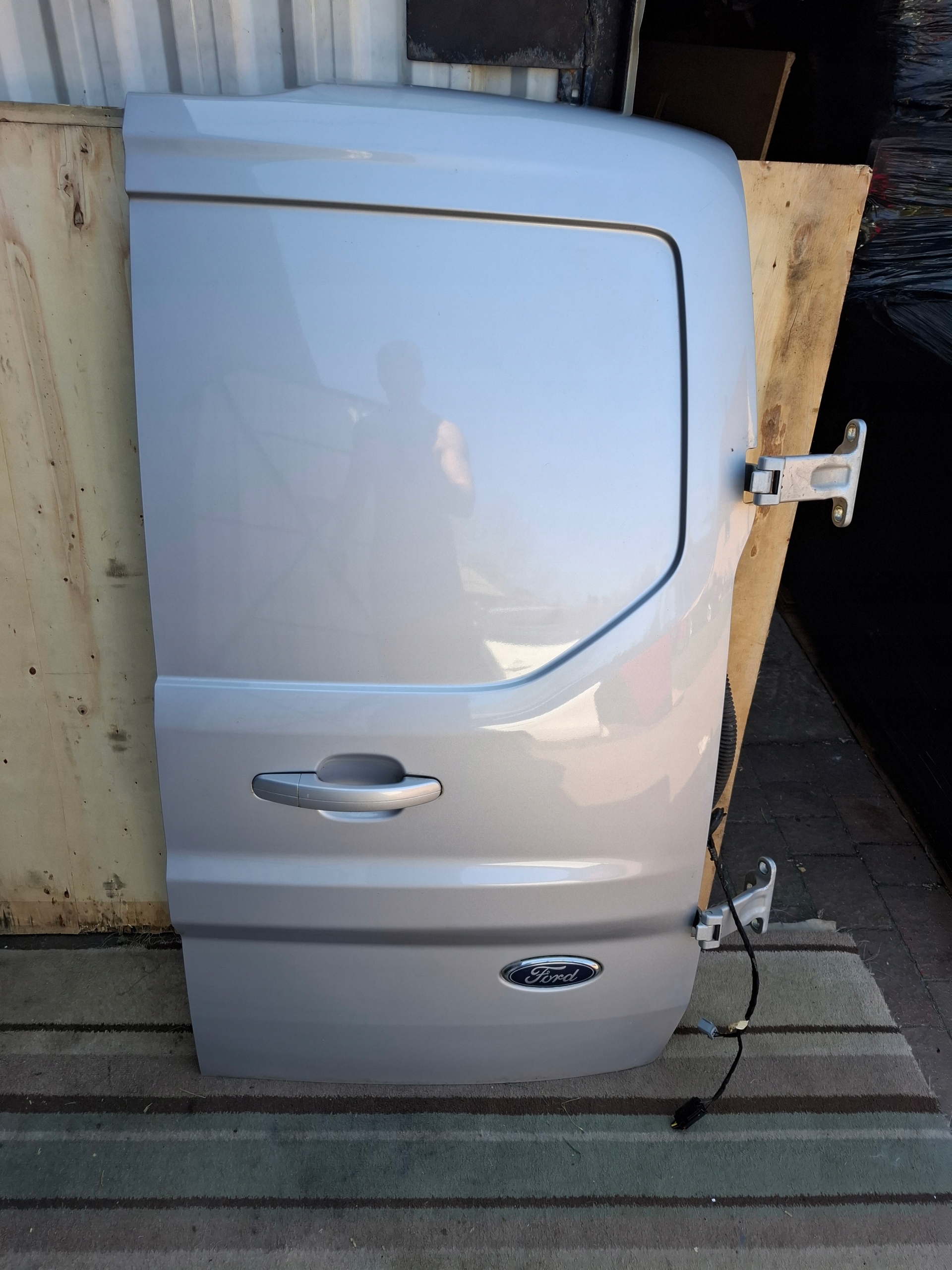 door rear part FORD TRANSIT CONNECT MK2 15r silver