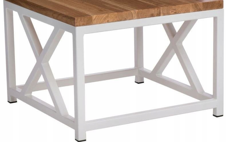 Základňa stolíka Loft 45x45 cm biela