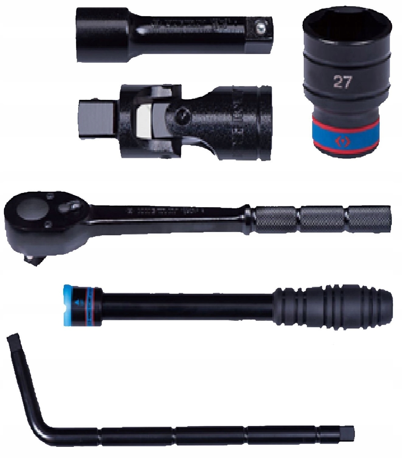 KING TONY Zestaw nasadek 1/2" 8-32mm 22 elementy Kod producenta 4522MXV01