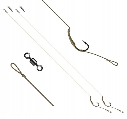 Przypon karpiowy Spro Pole Position Line Aligner Rig 8 8541-708