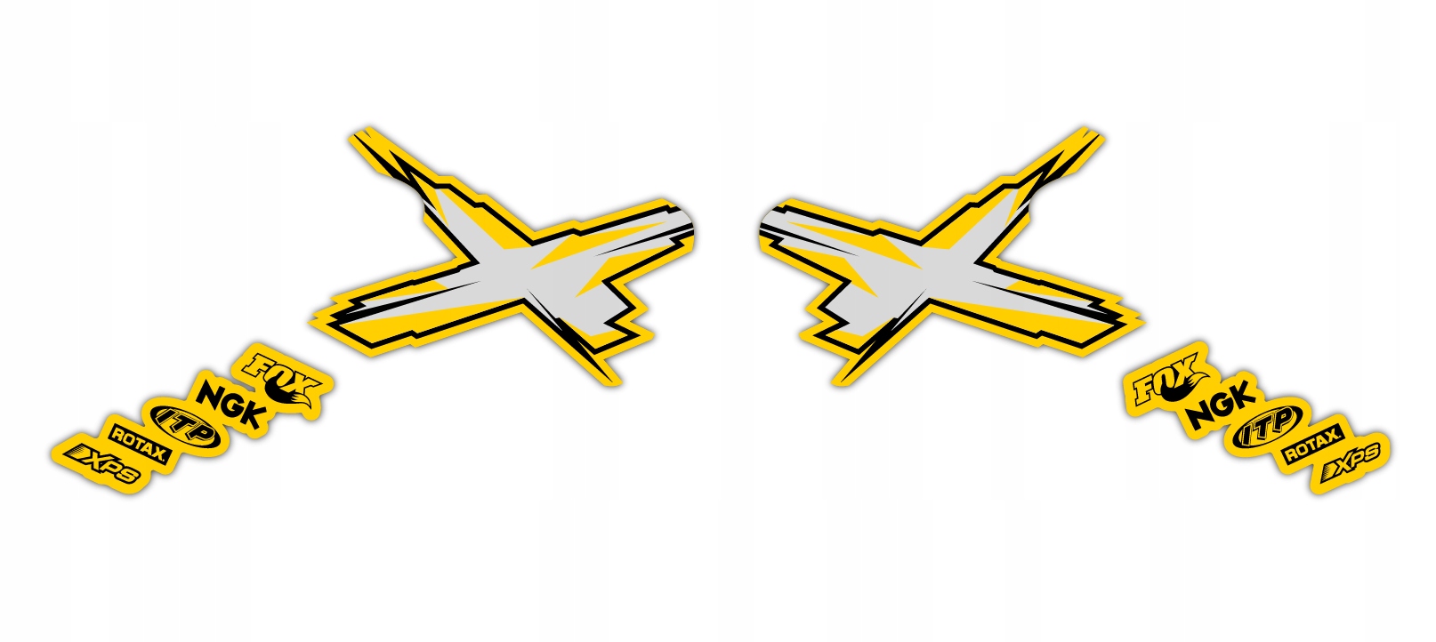 Samolepky Can-Am Outlander sada nálepek