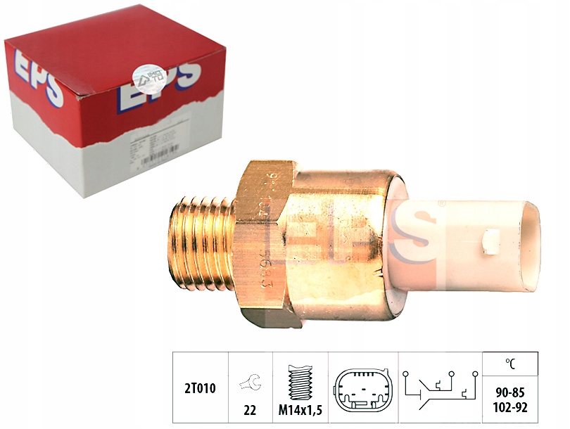 EPS TERMOWYŁĄCZNIK WENTYLATORA CHŁODNICY BMW 5 E39 7 E38 2.0-5.4
