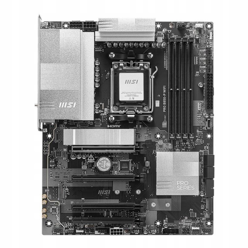 Doska Msi Pro B850-P Wifi /amd B850/DDR5/SATA3/M.2/ USB3.1/WiFi/ BT/PCIe5.0